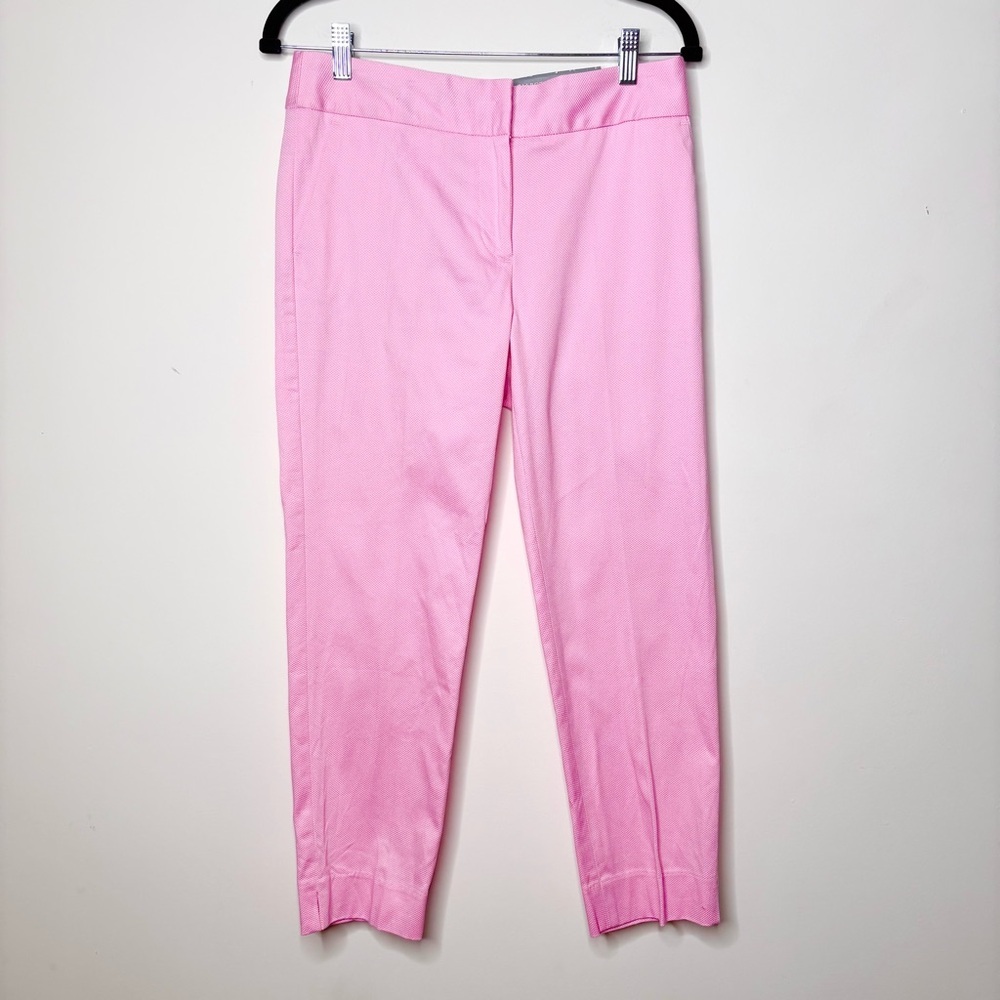 Talbots Pink Slim Crop Pants - Picture 1 of 5